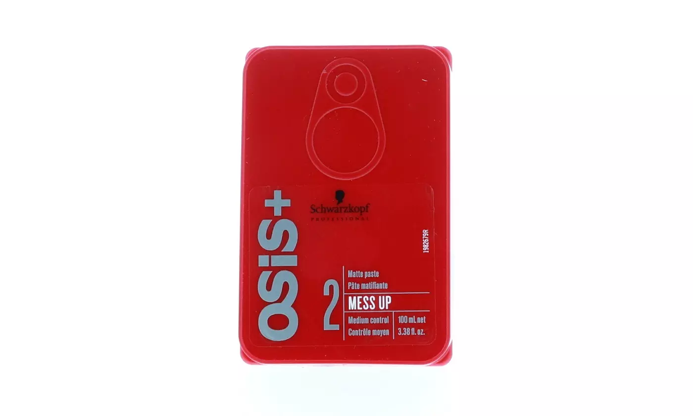 Schwarzkopf OSiS Mess Up Matte Paste 3.38 Fl. Oz.