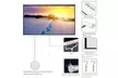 84 Inch 16:9 Manual Pull Down Projector Projection Screen Home Theater Movie - Second Medium
