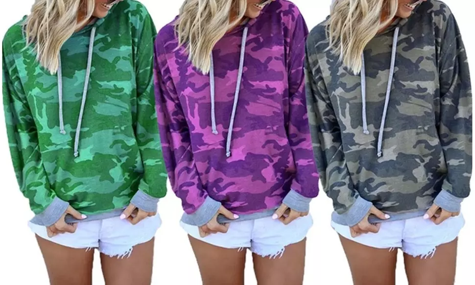 Leo Rosi Women's Camo Top (S-XXL)   - Primary Image