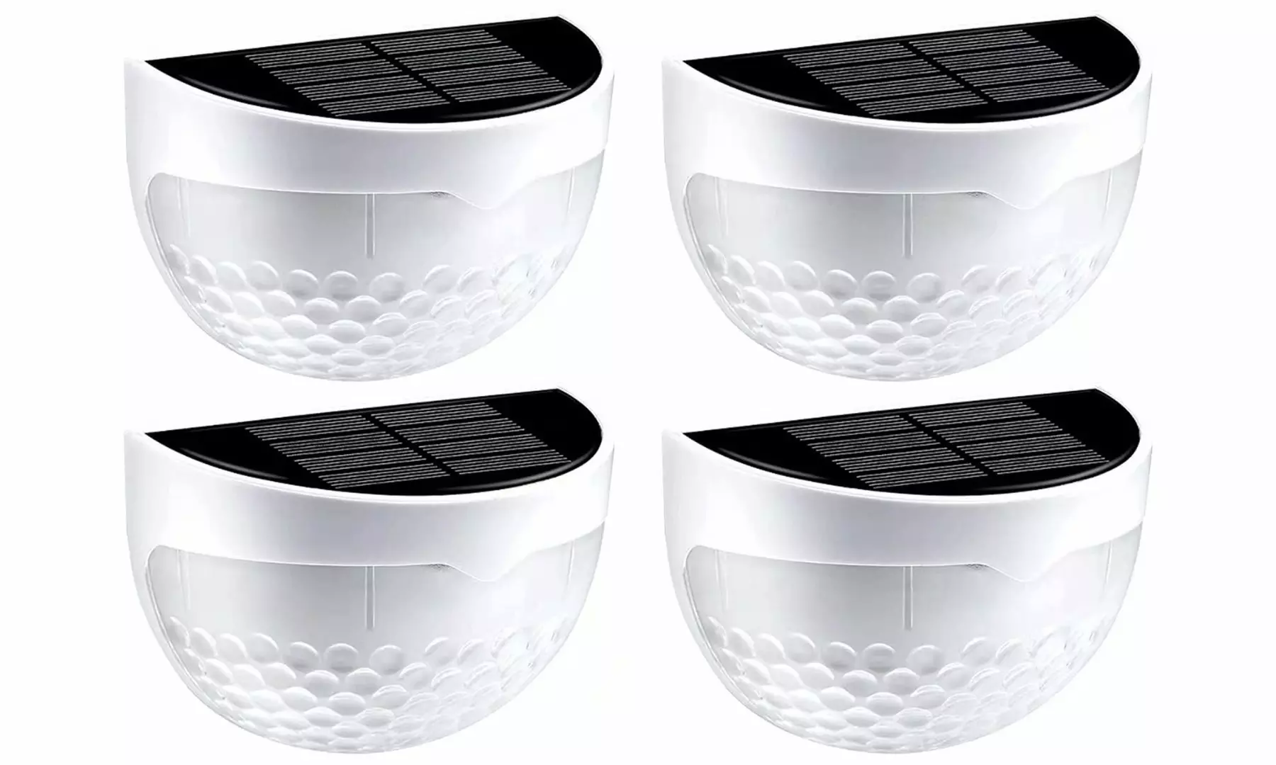 Outdoor Solar Light Solar Fence Post Lights LED Cool White Solar Deck Lights