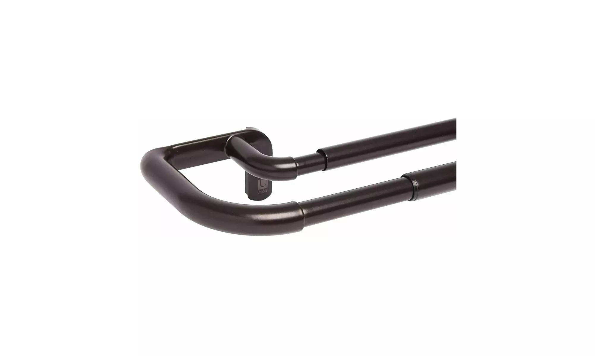 Umbra Twilight Double Blackout Curtain Rod (Auburn Bronze, 88-144 Inch) - Primary Image