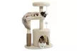 34 Inches Cat Tower with Double Condos and Spacious Perch - Second Medium