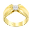 Image 2: 14k Yellow Gold 1 ct TDW Princess Diamond Cluster Ring (H-I, SI1-SI2)