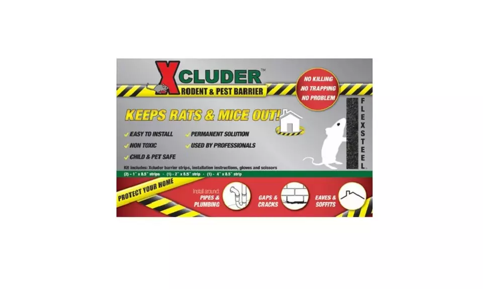 Xcluder Rodent Control Steel Wool Fill Fabric DIY Kit, Large  - Primary Image