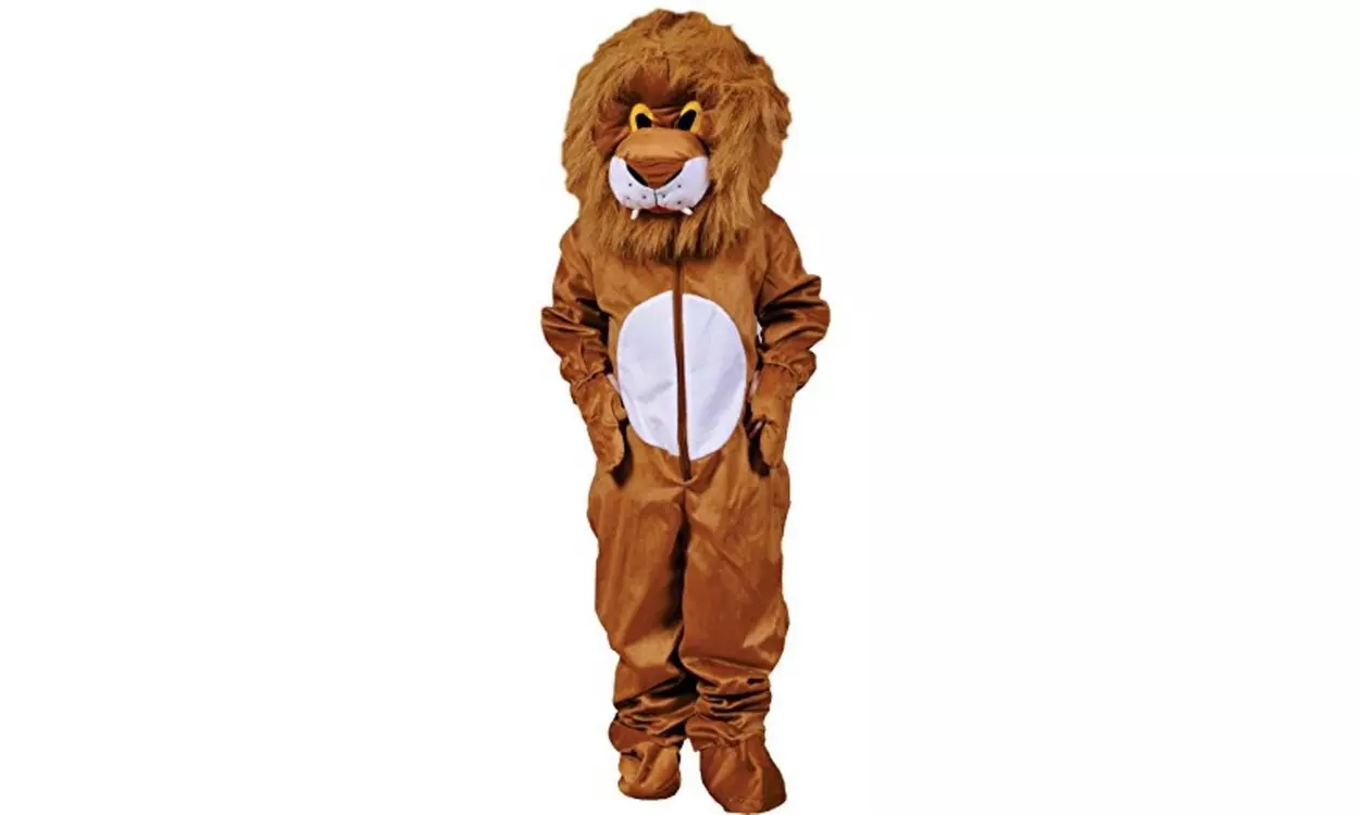 Dress Up America 588-L Plush Lion - Size Large 12-14 - Primary Image