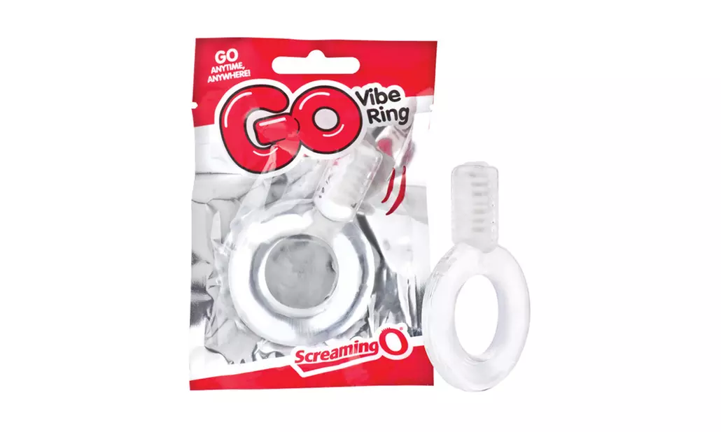 screaming o go vibe ring - clear - Primary Image