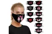10pc Adult Valentine Print Mouth Mask for Protection Mask Washable Earloop Mask - Second Medium