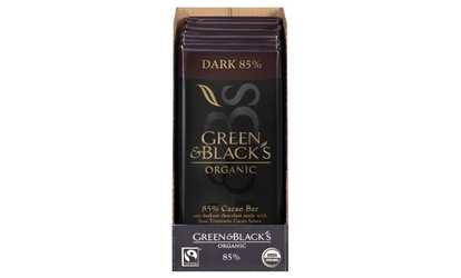 Green & Black's Organic Dark Chocolate, 85% Cacao, 3.5 Ounce 