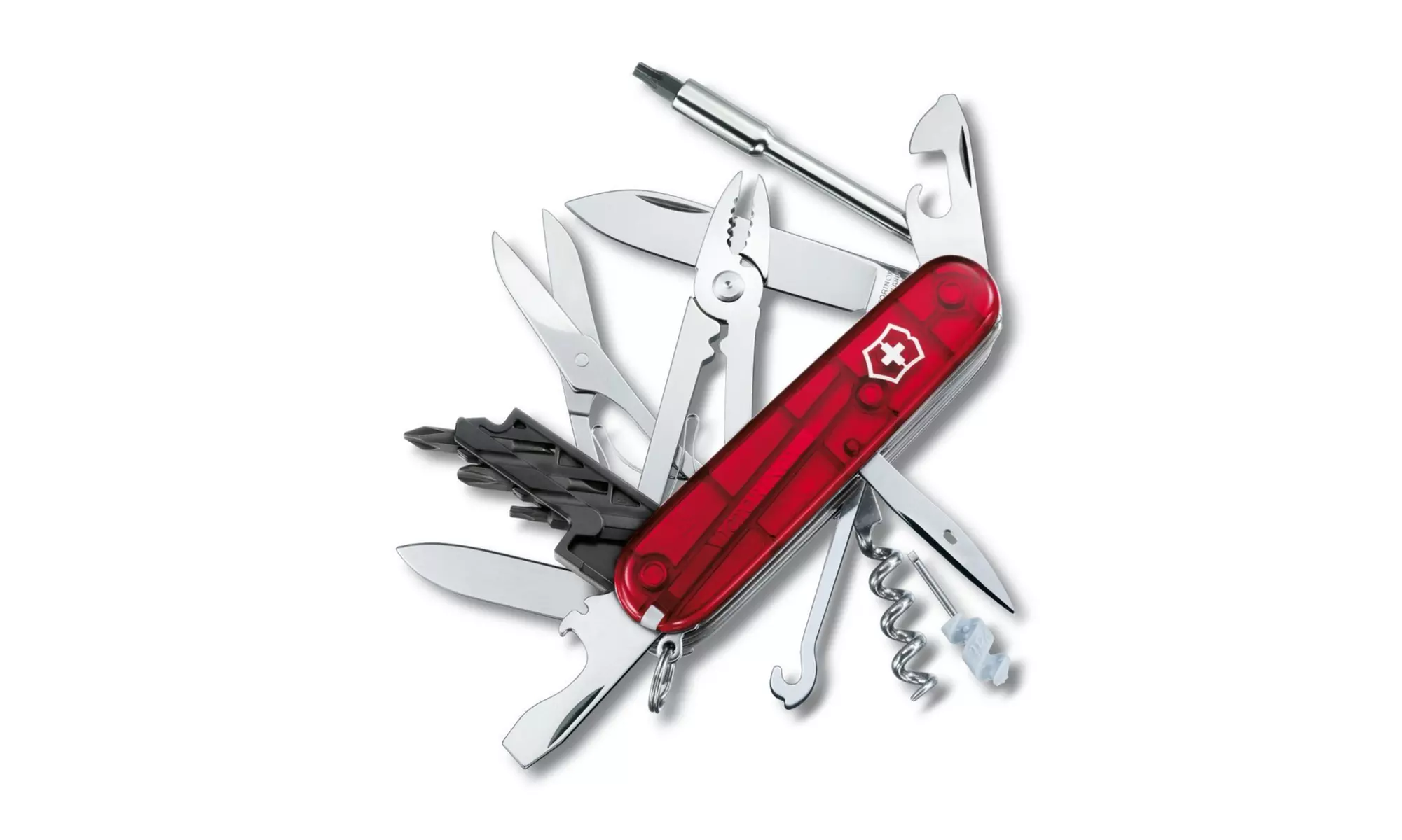 Victorinox Swiss Army CyberTool 34 Multitool Knife (Ruby Red) - Primary Image