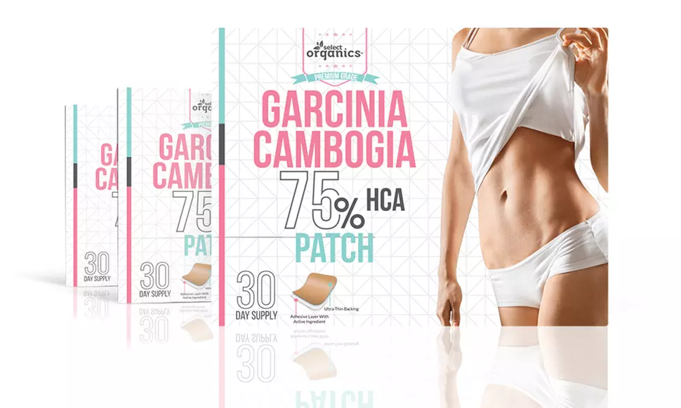 Select Organics Garcinia Cambogia Weight Loss Patches (1- 3- 6- or 9-Pack)