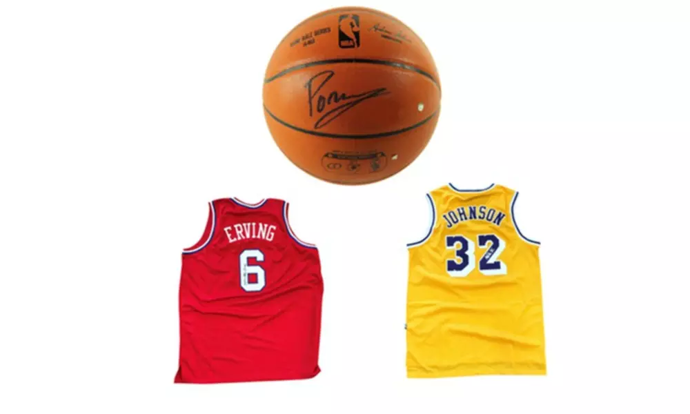 NBA Autographed Memorabilia - Primary Image