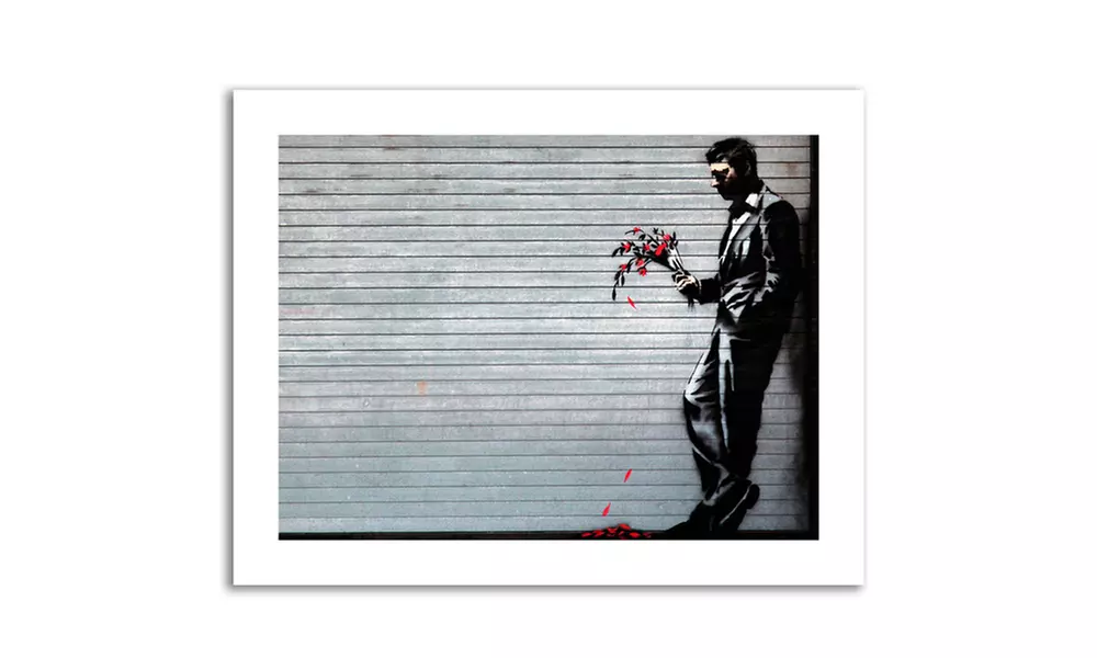 Banksy 'Hustler Club' Canvas Rolled Art - Primary Image