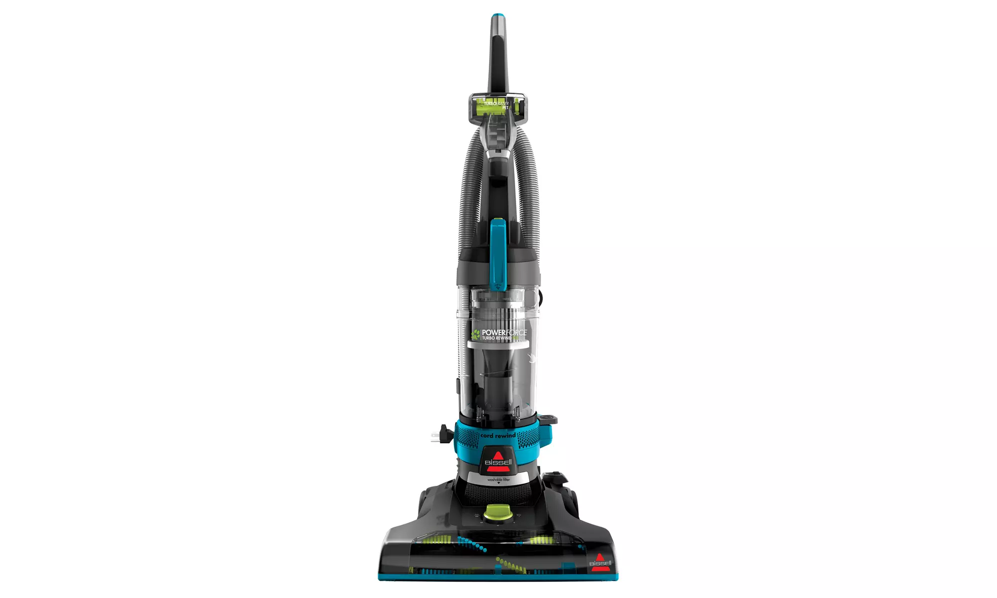 Bissell PowerForce Helix Turbo Rewind Bagless Vacuum Cleaner - Primary Image