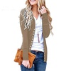 Image 2: Fashion Women Casual Solid Color Long Sleeve Knitted Tunics