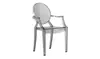 Fine Mod Imports Clear Arm Chair