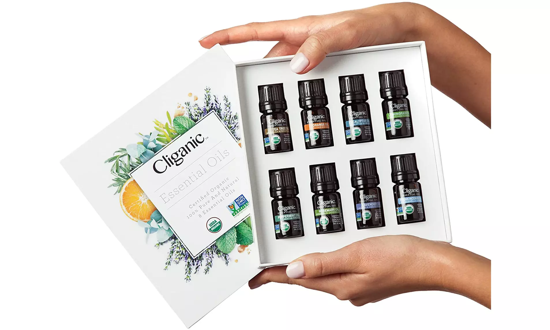 Organic Aromatherapy Essential Oils Set (4-,6-,8,12-Pack) - 100% Pure - Primary Image