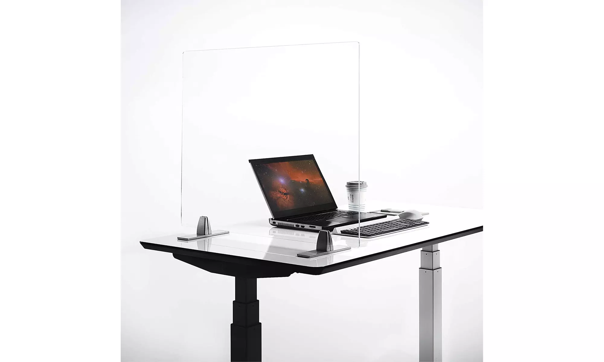 UltraShield Table Top Shield Sneeze Guards, 2-pack - Primary Image