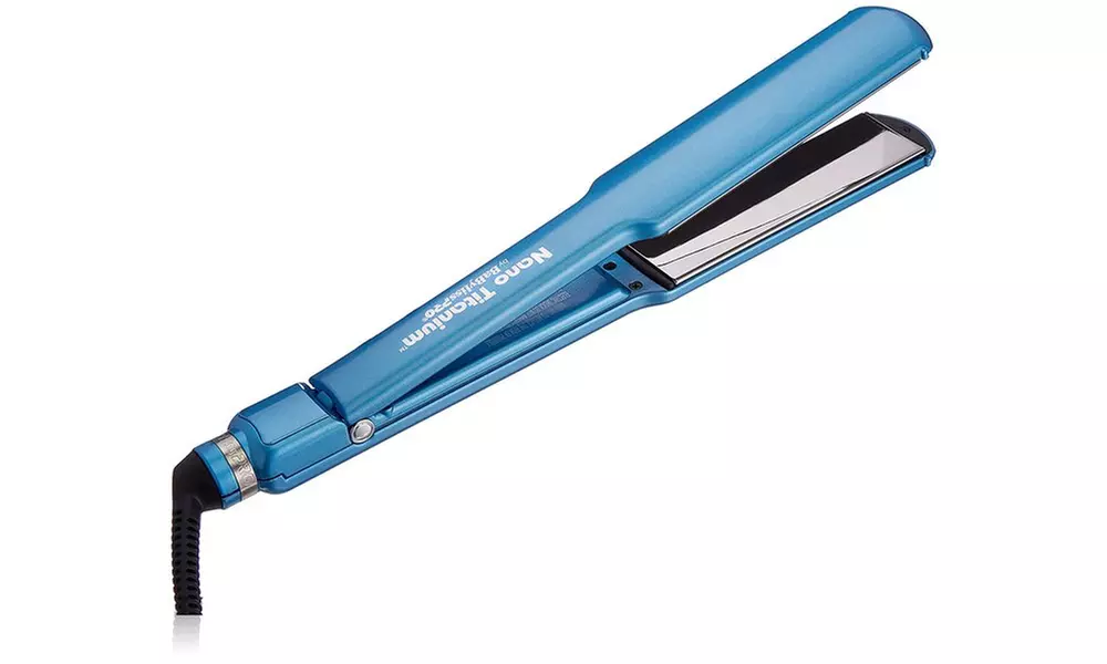 BaByliss Nano Titanium-Plated Ultra-Thin Straightening Iron - Primary Image
