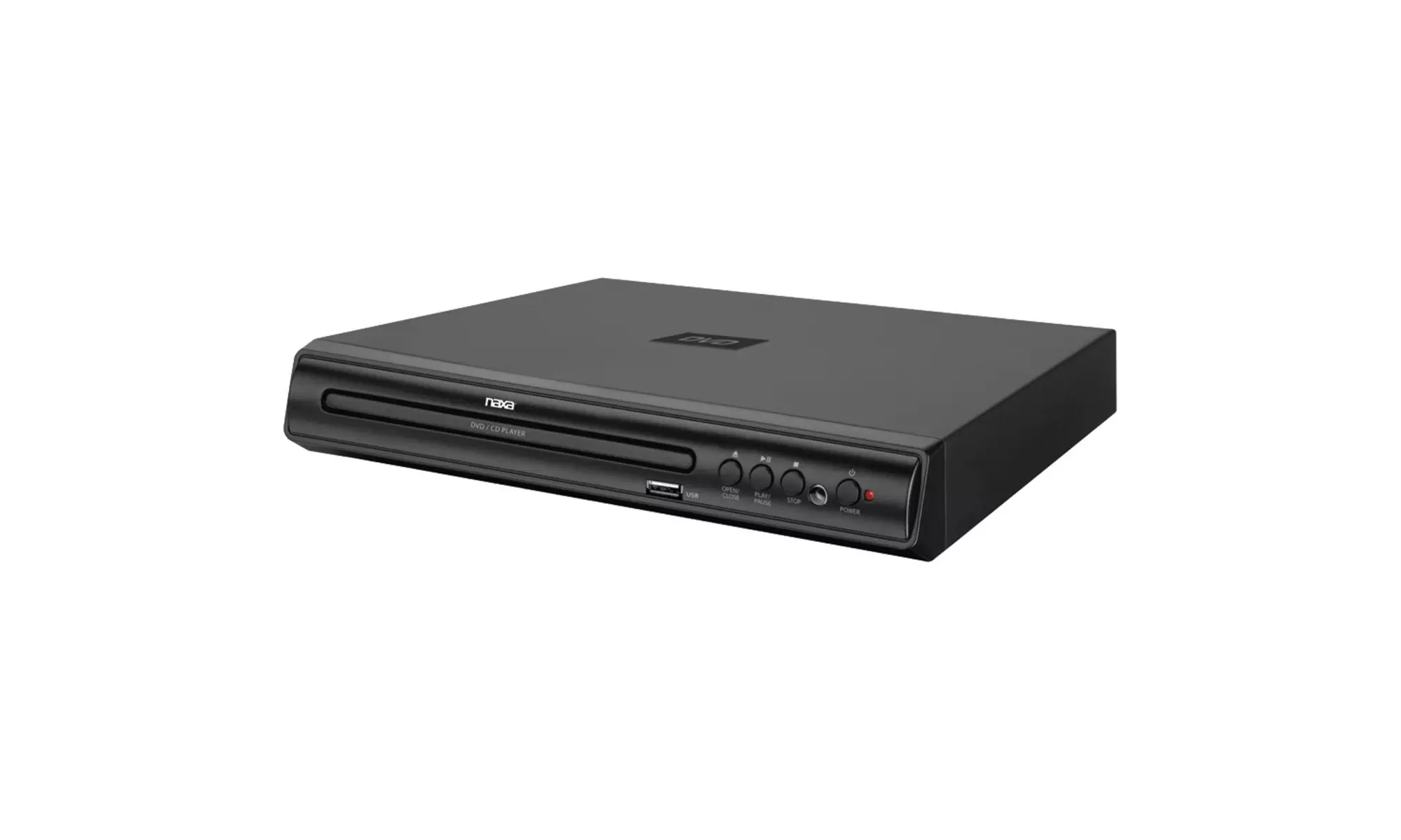 NAXA High Resolution 2-Channel DVD Player w/ USB Input - Primary Image