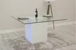 Perry 1.8 - 55.12 in Sleek Tempered Glass Table Top - Second Medium