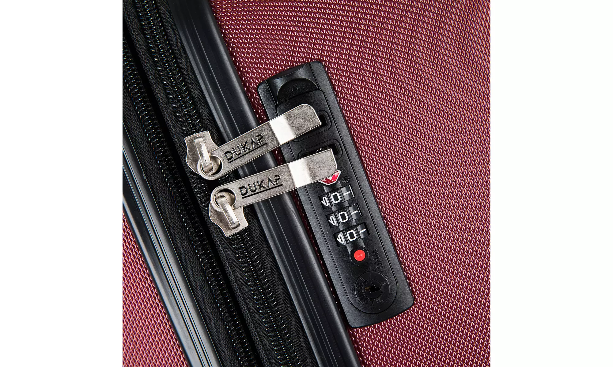 Three-Piece DUKAP Intely Smart Hardside Luggage Set 20"/28"/32"