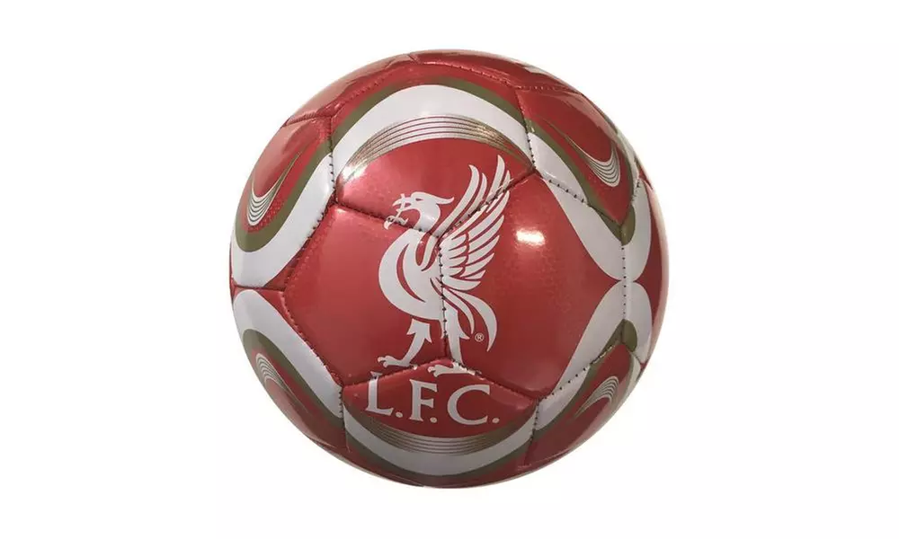 LIVERPOOL FC Official Licensed Regulation Soccer Ball Size 5 - Primary Image