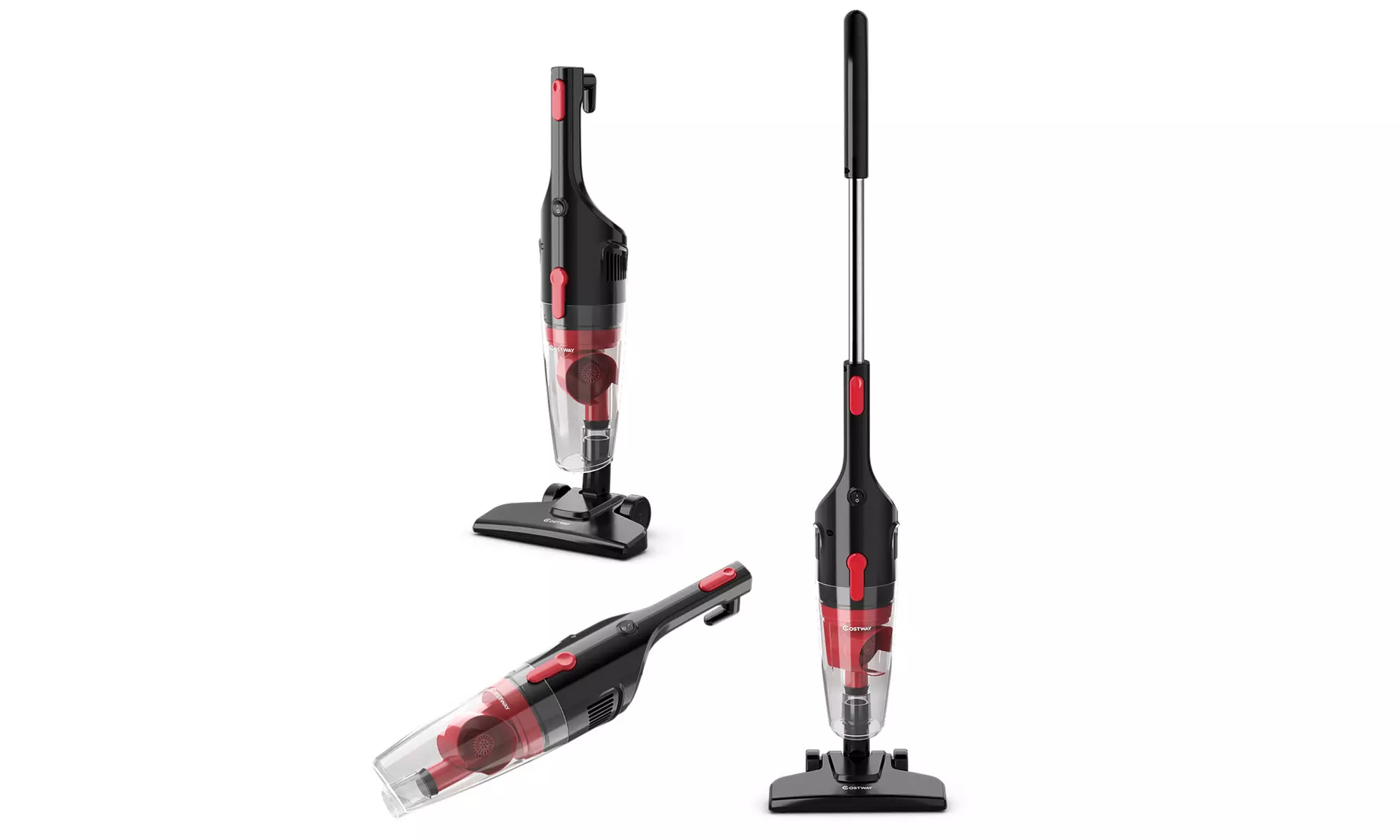 6-in-1 Handheld Stick Vacuum Cleaner 600W Corded w/ 16KPa Suction & Filtration - Primary Image