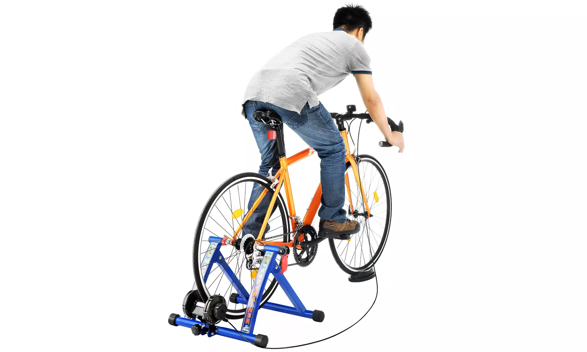 RAD Cycle Products Max Racer PRO Portable Bicycle Trainer / Work Out Machine - Primary Image