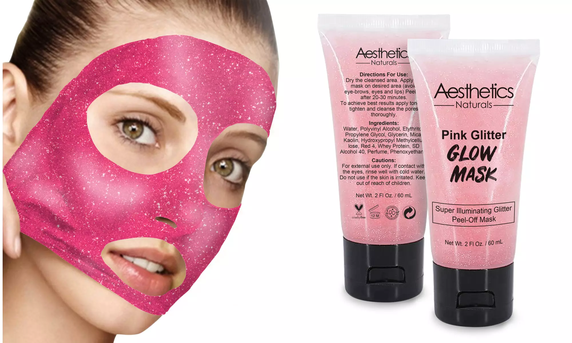 Aesthetics Peel-Off Facial Mask (1,2,3-Pack)