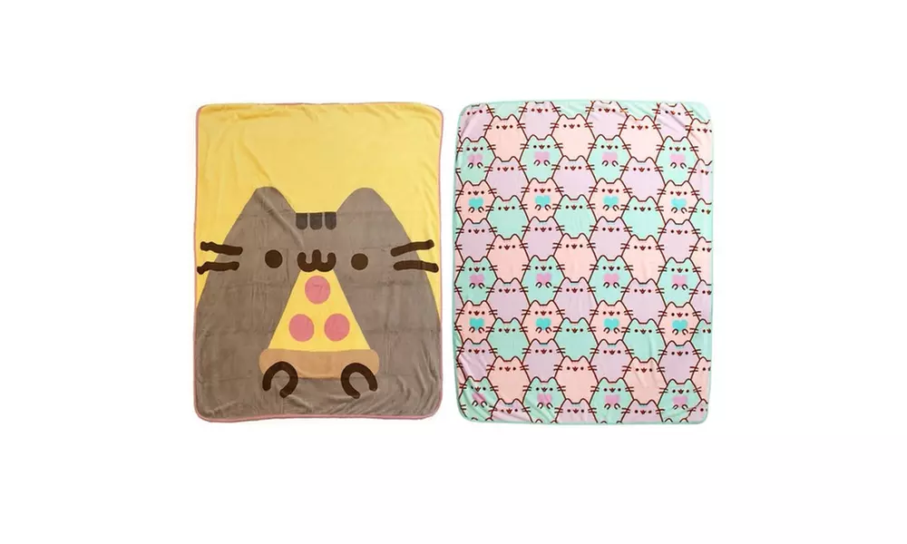 Pusheen the Cat Plush Printed Throw Blanket - Primary Image