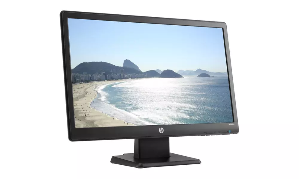 HP 20" 5ms VGA DVI-D LED Monitor with Built-In Speakers (Manufacturer Refurbished) - Primary Image