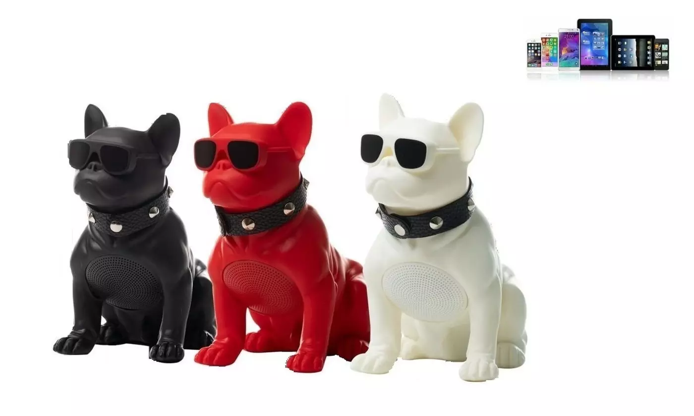 Bulldog Wireless Bluetooth Speaker Portable HIFI Deep Bass Bull Dog Speaker - Primary Image