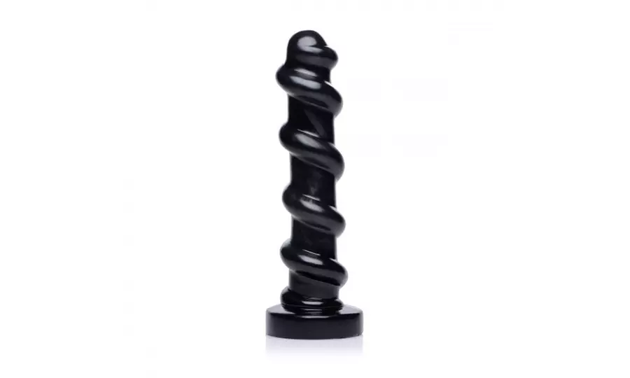 The Giant Screw Dildo with Suction Cup Base - Primary Image