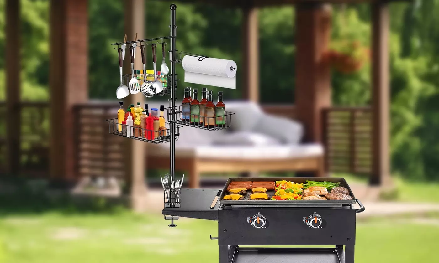  NewHome BBQ Griddle Caddy