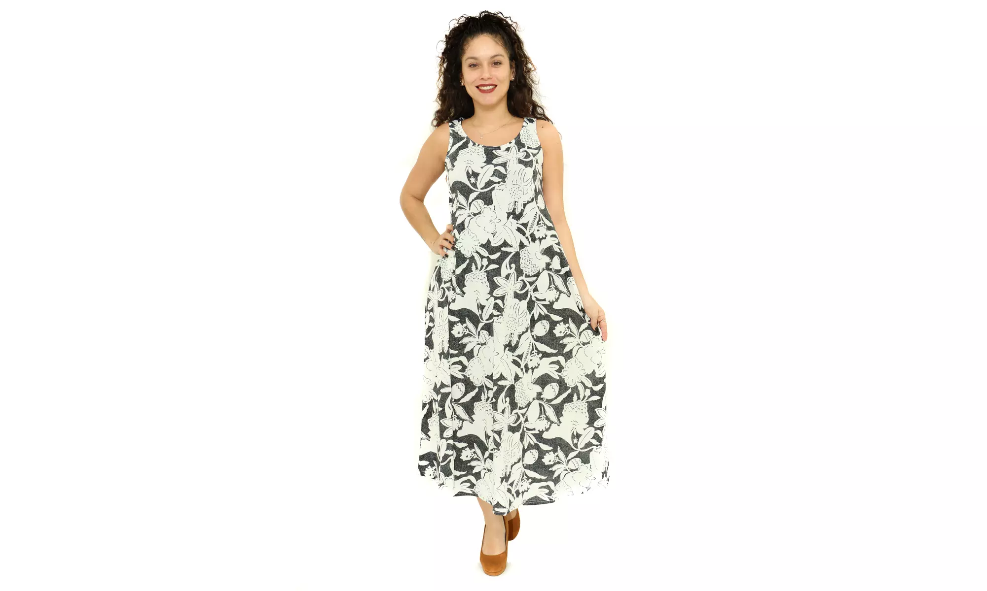 Long Spring Tank Dresses 