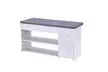 Inverlee 2-Tier Shoes Bench Entryway Storage Shoe Rack With Two Drawers - Second Medium