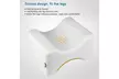 Contour Leg Wedge Knee Pillow Memory Foam Hip Cushion Back Pain Relief Sleeping - Second Medium