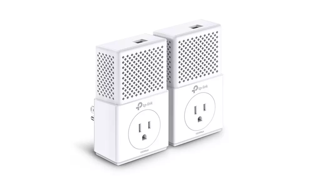 Tp-link TL-PA7010PKIT AV1000 Gigabit Passthrough Powerline Starter Kit  - Primary Image