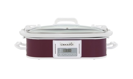 programmable casserole crock slow cooker