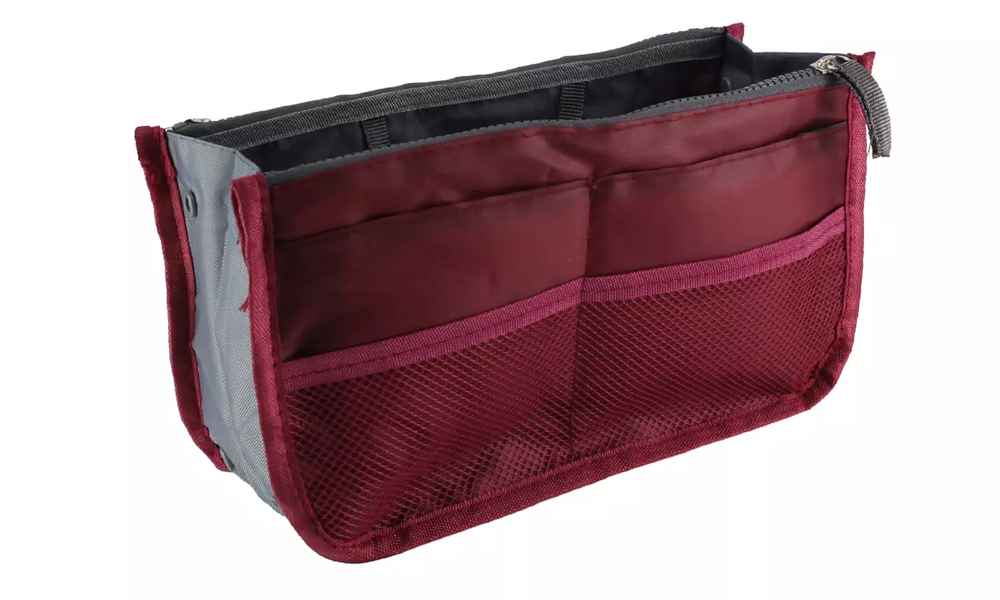 Nylon Purse Bag Handbag Organizer Insert Liner Bag in Bag