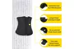 LODAY Neoprene Sauna Waist Trainer Corset for Weight Loss Hot - Second Medium