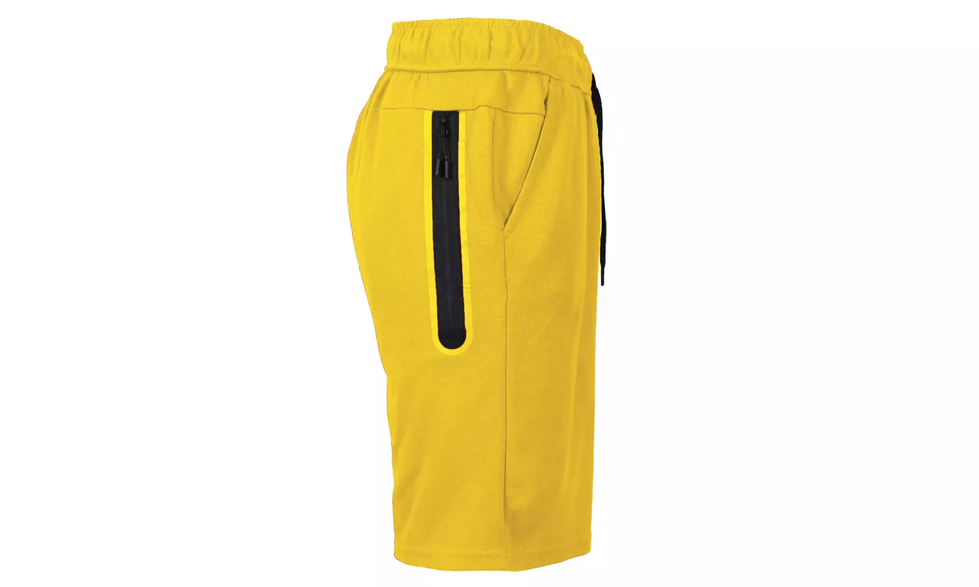Men's Tech Fleece Jogger Lounge Sweat Shorts With Zipper Pockets (Sizes, S-2XL)