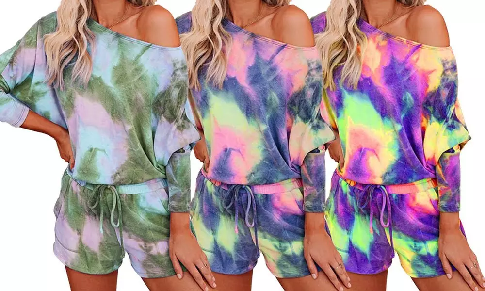 Leo Rosi Women's Tie Dye Lounge Set (2-Piece) - Primary Image