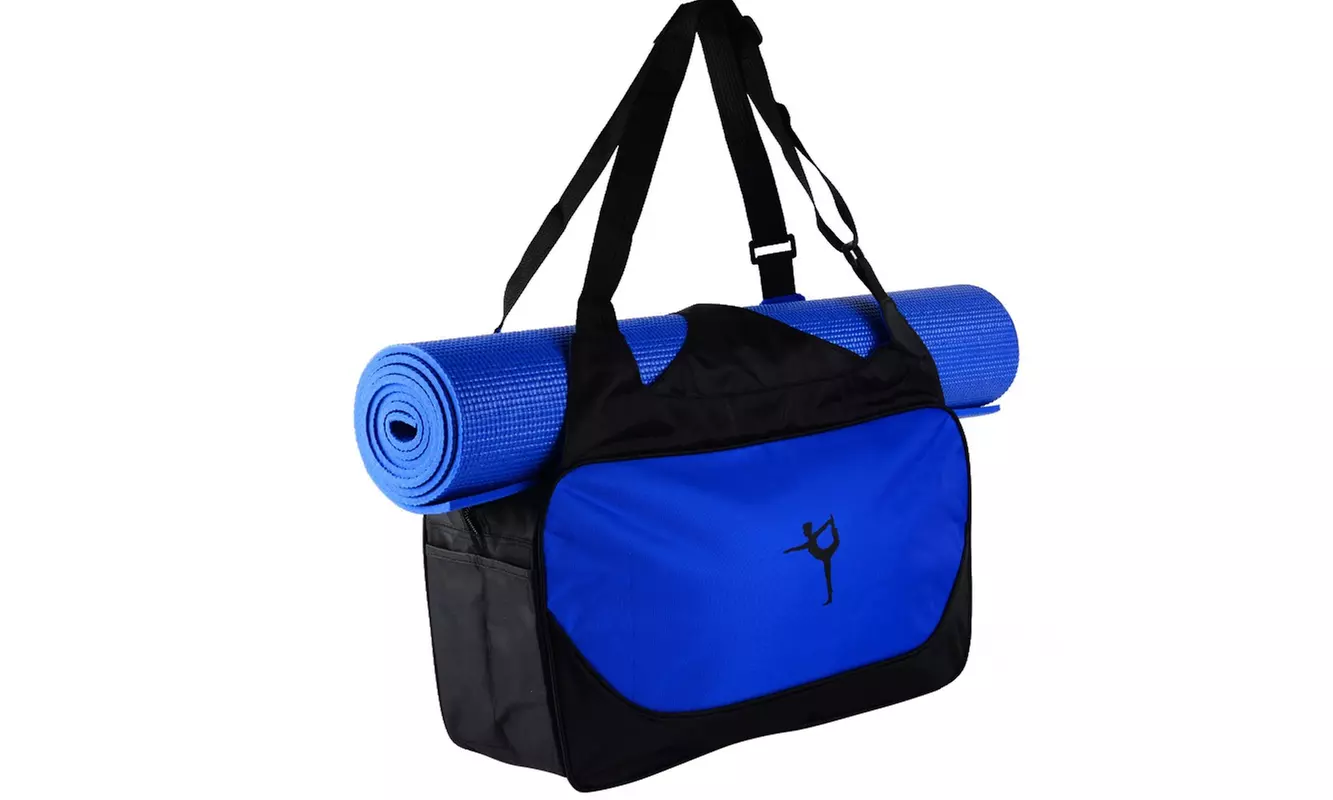 Yoga Gym Workout Tote Bag Carrier With Adjustable Shoulder Strap - Second Medium