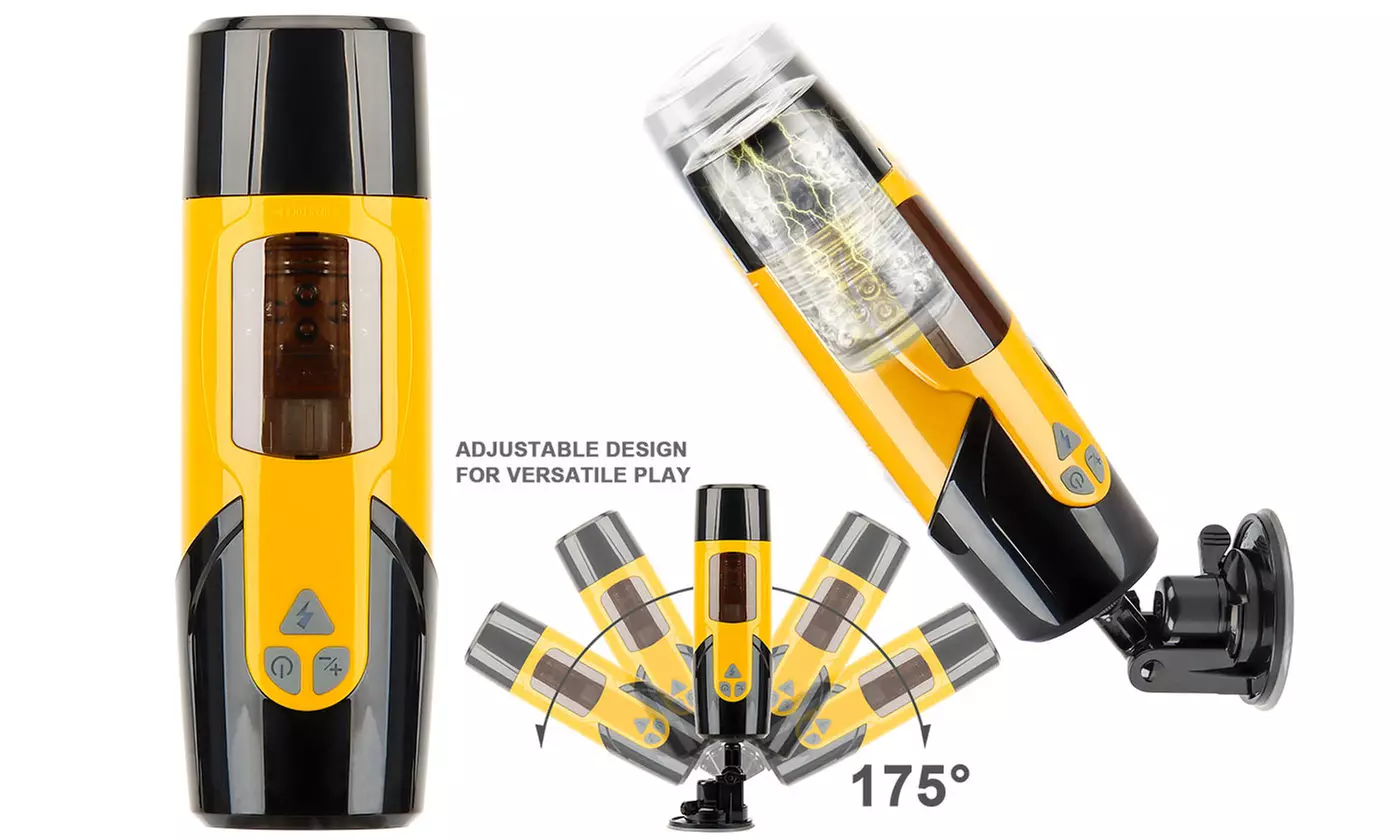 Automatic HandsFree Rotating Cup Thrusting Stroker Sex Toy