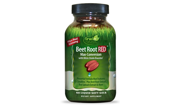 Irwin Naturals Beet Root Red with Nitric Oxide Booster