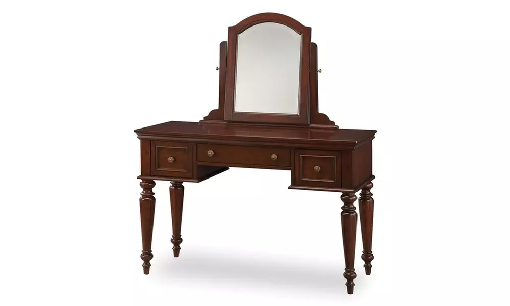 Lafayette Cherry Vanity Table - Primary Image