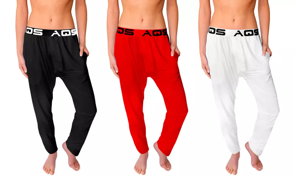 AQS Women's Boyfriend Sleep Pants (3-Pack)