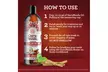 GuruNanda Cinnamon Oil Pulling with Ashwagandha and Neem - 8.0 Fl. Oz.  - Second Medium