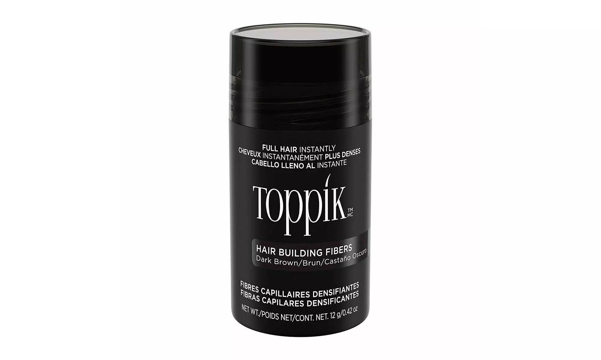 Toppik Hair Building Fibers Dark Brown 12 g / 0.42 oz - Primary Image